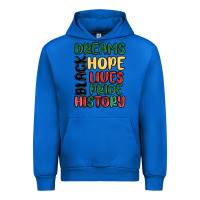 Cobalt dreams hope lives pride Urban Hoodie - MaliasSmallBusiness