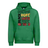 Emerald dreams hope lives pride Urban Hoodie - MaliasSmallBusiness