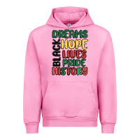 Fuchsia Pink dreams hope lives pride Urban Hoodie - MaliasSmallBusiness