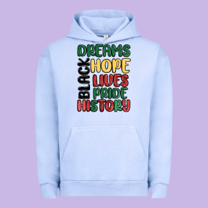 Dreams Hope Lives Pride Urban Hoodie Designed By Maliassmallbusiness
