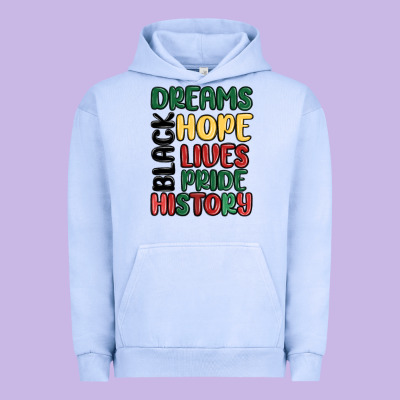 Dreams Hope Lives Pride Urban Hoodie Designed By Maliassmallbusiness