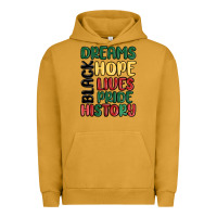 Pigment Peanut Butter dreams hope lives pride Urban Hoodie - MaliasSmallBusiness