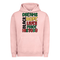 Pigment Salmon dreams hope lives pride Urban Hoodie - MaliasSmallBusiness