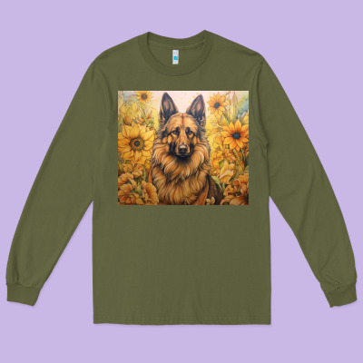 Long Sleeve Tee german shepherd