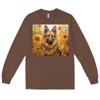 Chestnut german shepherd Long Sleeve Tee - Unal Design