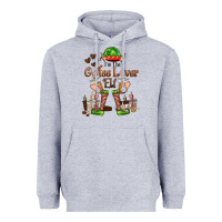 Heather Grey im the coffee lover elf Heavyweight Hoodie - FaDigitalArtStudio
