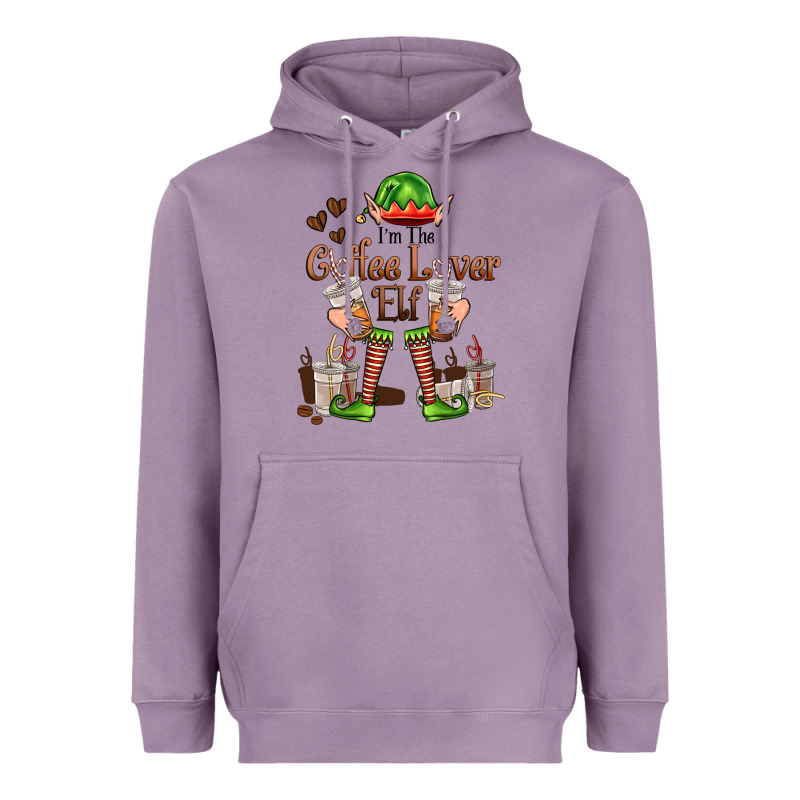Im The Coffee Lover Elf Heavyweight Hoodie by FaDigitalArtStudio | Teevron