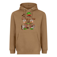 Toasted Coconut im the coffee lover elf Heavyweight Hoodie - FaDigitalArtStudio