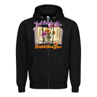 Black watch them grow Zipper Hoodie - texasbilliewilder
