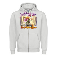 Dove Grey watch them grow Zipper Hoodie - texasbilliewilder