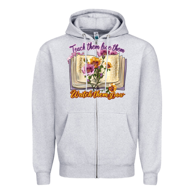 Watch Them Grow Zipper Hoodie by texasbilliewilder | Teevron