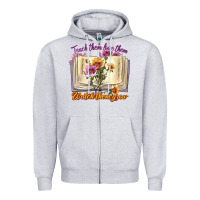 Heather Grey watch them grow Zipper Hoodie - texasbilliewilder
