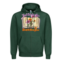 Sports Green watch them grow Zipper Hoodie - texasbilliewilder