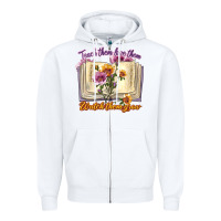 White watch them grow Zipper Hoodie - texasbilliewilder
