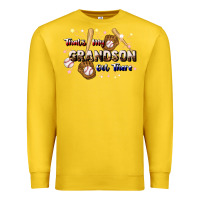 Lemon that's my grandson out there baseball Premium Sweatshirt - JahusDesignShop