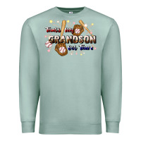 Seafoam that's my grandson out there baseball Premium Sweatshirt - JahusDesignShop