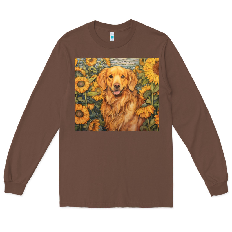 Golden Retriever Long Sleeve Tee by Unal Design | Teevron