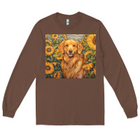 Chestnut golden retriever Long Sleeve Tee - Unal Design