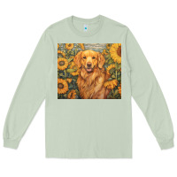 Matcha golden retriever Long Sleeve Tee - Unal Design