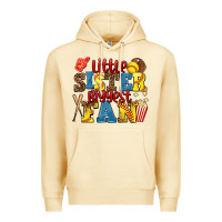 Pina Colada little sister biggest fan softball Premium Hoodie - AdoDesignShop
