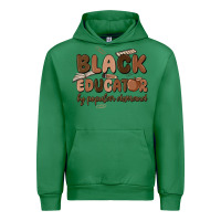 Emerald black educator by popular demand Urban Hoodie - MaliasSmallBusiness