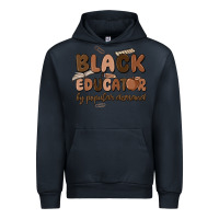 Navy black educator by popular demand Urban Hoodie - MaliasSmallBusiness