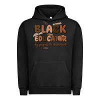 Pigment Black black educator by popular demand Urban Hoodie - MaliasSmallBusiness