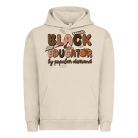 Pigment French Oak black educator by popular demand Urban Hoodie - MaliasSmallBusiness