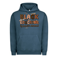 Pigment Midnight Navy black educator by popular demand Urban Hoodie - MaliasSmallBusiness