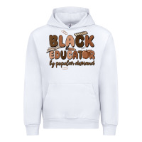 White black educator by popular demand Urban Hoodie - MaliasSmallBusiness