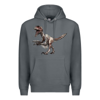 Rock Deinonychus Premium Hoodie - LillyAllenDesigns