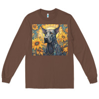 Chestnut great dane Long Sleeve Tee - Unal Design