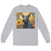 Moon Dust great dane Long Sleeve Tee - Unal Design