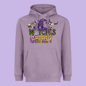 Witches Be Crazy Heavyweight Hoodie Designed By Cowhidedigitalart