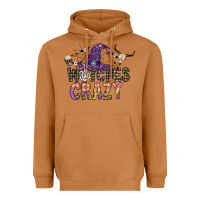 Meerkat Witches Be Crazy Heavyweight Hoodie - CowhideDigitalArt