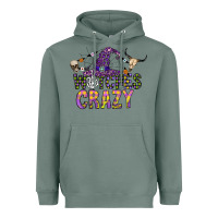 Sage Witches Be Crazy Heavyweight Hoodie - CowhideDigitalArt