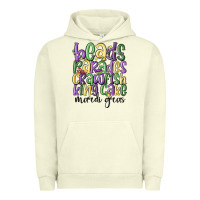 Pigment Pistachio beads parades crawfish king cake mardi gras Urban Hoodie - MaliasSmallBusiness