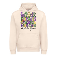 Sandshell beads parades crawfish king cake mardi gras Urban Hoodie - MaliasSmallBusiness