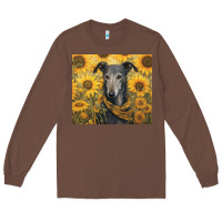 Chestnut greyhound Long Sleeve Tee - Unal Design