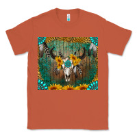 Copper boho bullskull Classic Tee - RanaPortraitStore