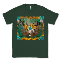 Sports Green boho bullskull Classic Tee - RanaPortraitStore