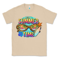 Mushroom summer time sunset glasses Classic Tee - BarkalooDesign