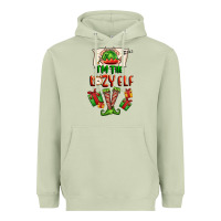Matcha im the lazy elf Heavyweight Hoodie - FaDigitalArtStudio