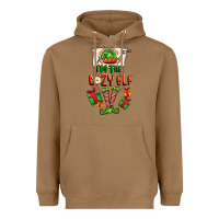 Toasted Coconut im the lazy elf Heavyweight Hoodie - FaDigitalArtStudio