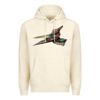 Sandshell Pteranodon Face Premium Hoodie - LillyAllenDesigns