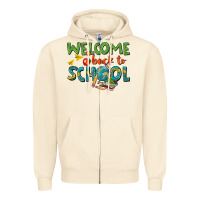 Sandshell welcome back to school Zipper Hoodie - texasbilliewilder