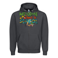 Smoke welcome back to school Zipper Hoodie - texasbilliewilder