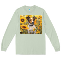 Matcha jack russel terrier Long Sleeve Tee - Unal Design