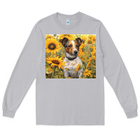Moon Dust jack russel terrier Long Sleeve Tee - Unal Design