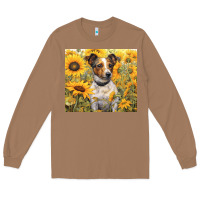 Toasted Coconut jack russel terrier Long Sleeve Tee - Unal Design